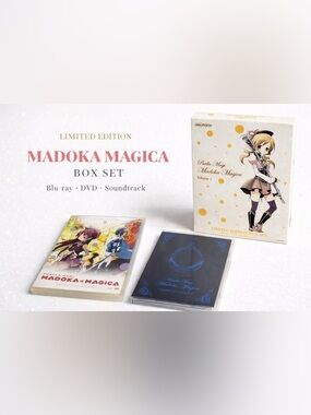Puella Magi Madoka Magica Volume 2 Limited Edition Blu-ray DVD Box Set